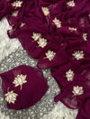 Tew Georgette Tharede Gamthi Work Saree Wholesale Clothing Suppliers In India
